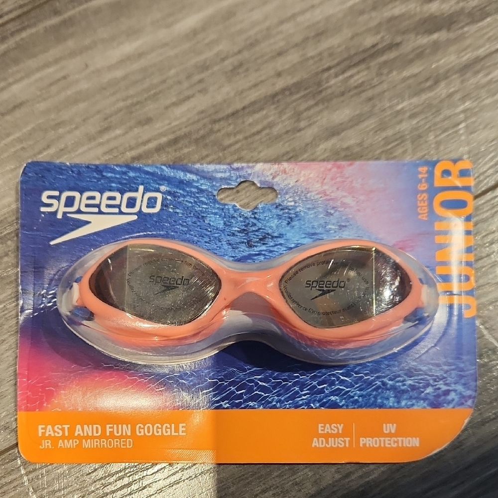 NWT Speedo Junior Girls  Swim Googles Sz 6-14